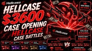 HELLCASE $3600 CASE OPENING 🌟 HELLCASE CASE BATTLES