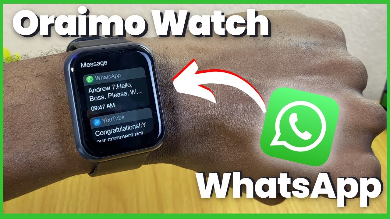 How to GET ALL Notifications on Oraimo Watch 2 Pro
