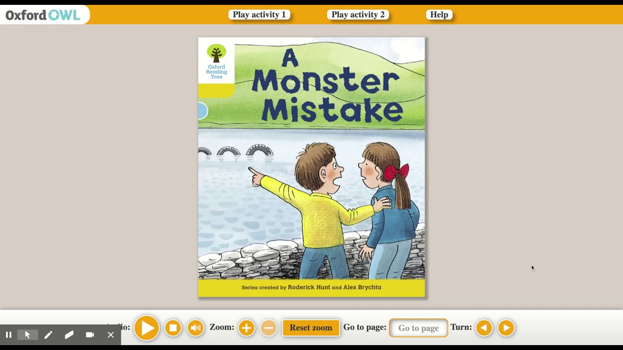 A Monster Mistake BY Roderick Hunt & Alex Brychyta ( Read Along)
