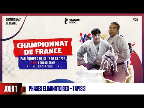 Jour 1 - Tapis 8 Phases Éliminatoires : Open National Kyu 2026