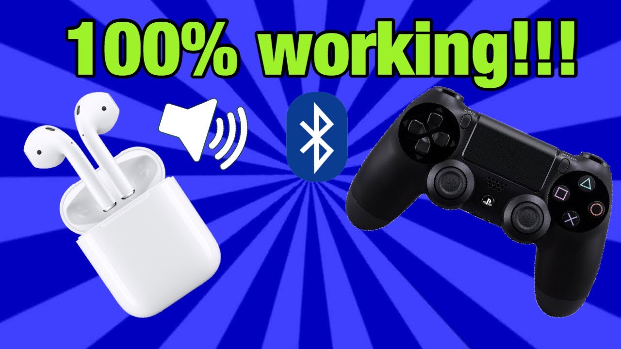 Can You Use Airpods For Ps4 Party Finally How To Connect Airpods To Ps4 Youtube