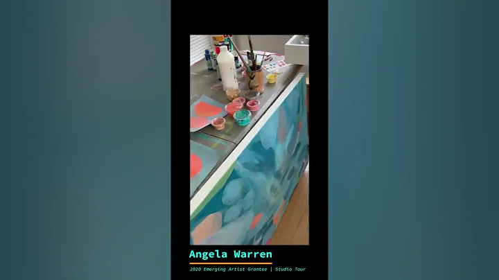 Studio Tour with Angela Warren, 2020 Creative Pine...