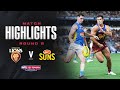 Brisbane lions v gold coast suns highlights  round 8 2024  afl