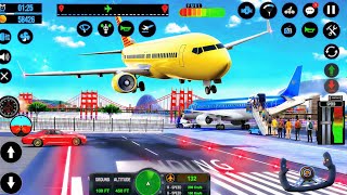 탈것 게임 : 스카이 플라이트 시티 비행기 시뮬레이터 게임 플레이 😱 극한의 착륙 도전✈️ screenshot 2