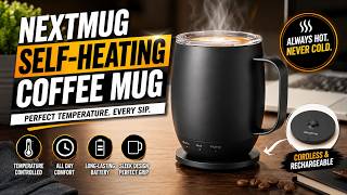 Nextmug Review | Self-Heating Coffee Mug That Keeps Drinks Hot!