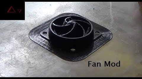 Monoprice Select Mini 3D Printer Fan Cover Mod