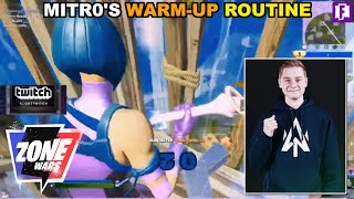 Mitr0 Showing His Daily Warm-up Routine Before Going Into Arena