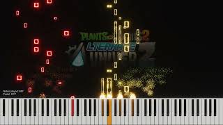 Remade Zombotany - Crimson Front | PvZ2 Alternate UniverZ OST | Advanced Piano Tutorial screenshot 4