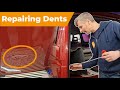 How to repair vehicle dents at home