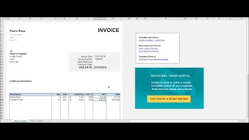 How to Create an Invoice Template WORD | EXCEL | PDF | GOOGLE DRIVE