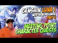 NOD KRAI Character Quests! ALL Meeting Point Intros | Genshin Impact Luna I (6.0)