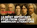 12 Most Important PYQs from Chapter 2 – American Literature | UGC NET English 2025 | Updated.