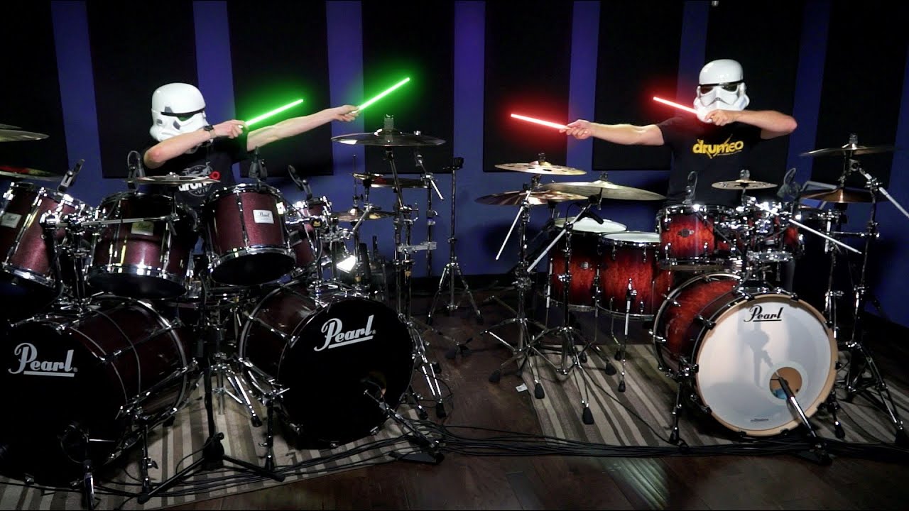 Stormtroopers Drum Cover (Star Wars Remix) YouTube