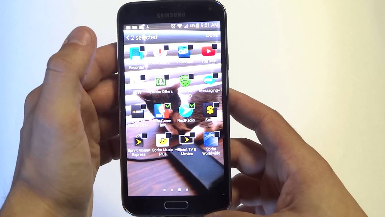 Samsung Galaxy S5 : How To Hide / Show Applications - Fliptroniks.Com