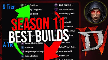 The Best Diablo 4 Builds For Season 11 - Tier List