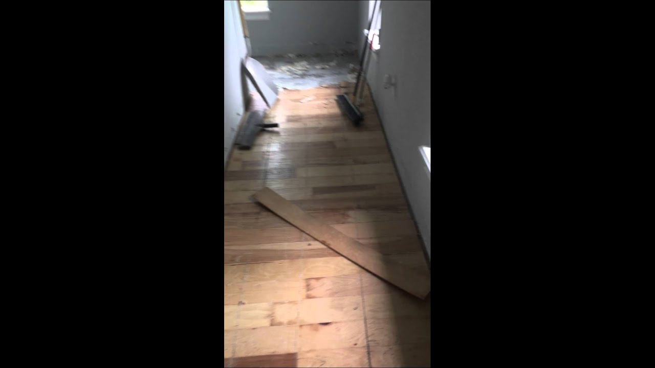Glue Down Laminate Flooring how to install prefinished hardwood floor glue down technique diy mryoucandoityourself How To Remove Glued Down Wood Floor Glue Down Laminate Flooring glue down flooring How To Remove Glued Down Wood Floor