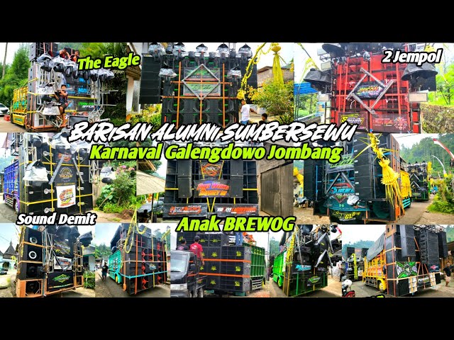Didominasi Sound Alumni Sumbersewu🔥ada anak BREWOG Audio,Daftar Sound Karnaval Galengdowo Jombang class=