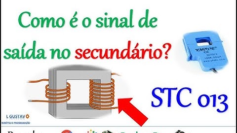 Entenda como funciona o Sinal de Saída no Secundário do Sensor de Corrente STC 103