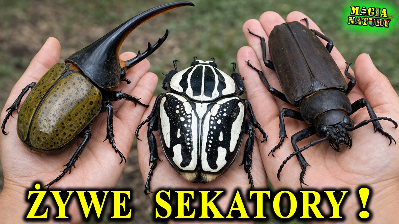 Przetną Gałąź, a Nawet Palec - Największe Chrząszcze Świata