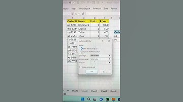 Advance Filter Trick In Excel 🔥 | Excel Short Videos 💯 #shorts #msexcel #interview #howto #bytetech