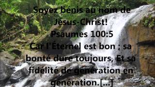 Video thumbnail of "Il a promis d'être avec nous - Jésus-Christ!"