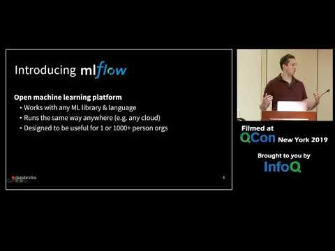 MLflow: An Open Platform to Simplify the Machine Learning Lifecycle
