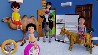 Superhero Kaddu Paddu wala cartoon 60 | bittu sittu toons | cs bisht vines | paagal beta