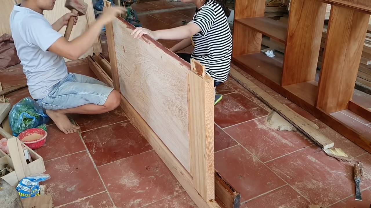 how to made a 2-door room set , Ideas for making smart furniture - YouTube