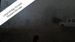 Monster EF4 Tornado Caught on GoPro Camera Hitting Neighborhood Homes  Pleasant Hill, Iowa