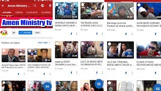AMEN MINISTRY TV Célèbre  UNE ANNEE D'EXISTENCE