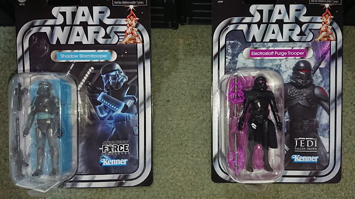 Star Wars Shadow Stormtrooper & Electrostaff Purge Trooper The Vintage Collection VC194 VC195