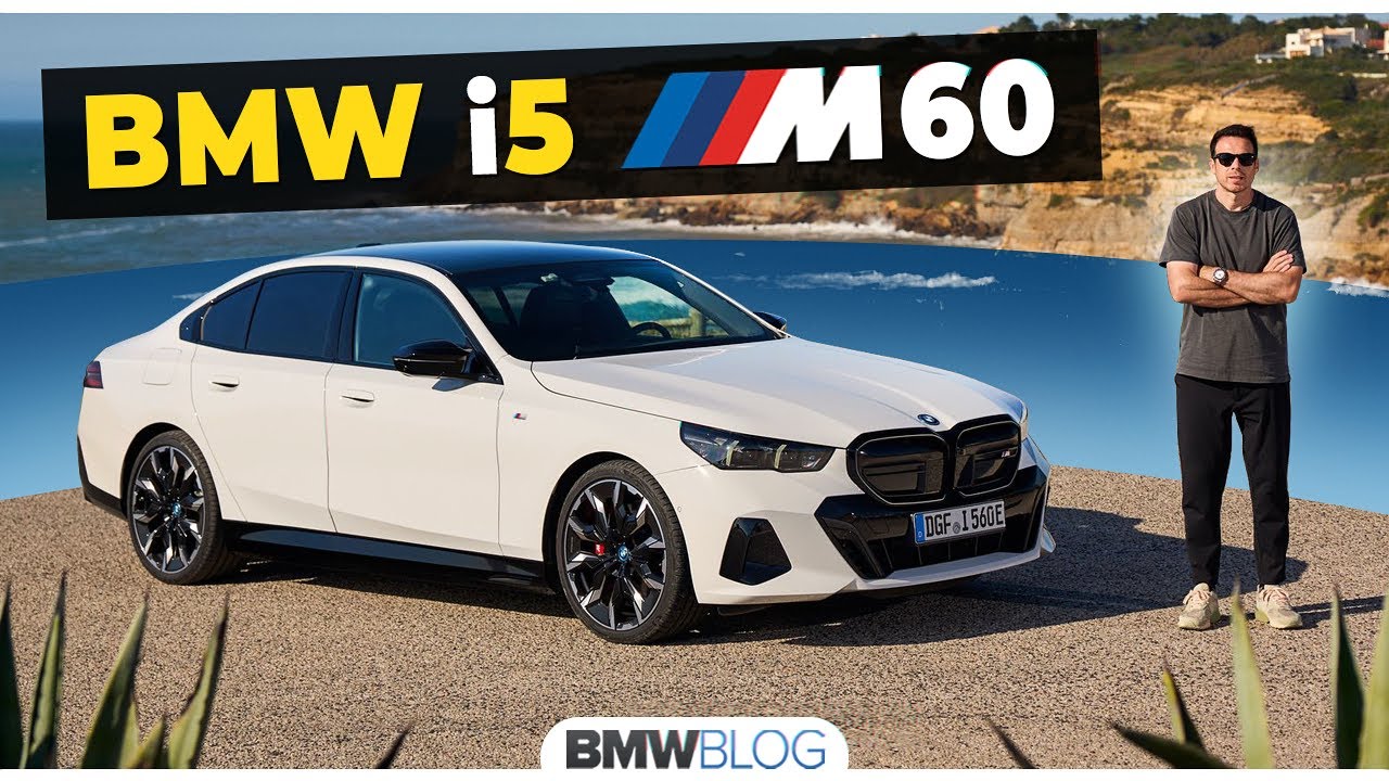BMW i5 M60 Review - POV, 0-60 mph, Driving - YouTube