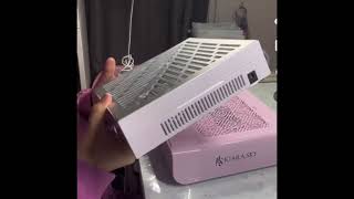 New Kiara Sky Dust Collector/Review/ Comparison with the Makartt Symphonee Nail Dust Collector 💅