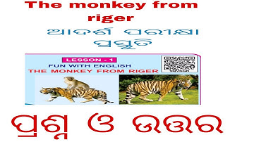 The monkey from riger question answer