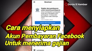 Download Lagu Update Cara Menyiapkan Akun Pembayaran Facebook Pro 2023 MP3
