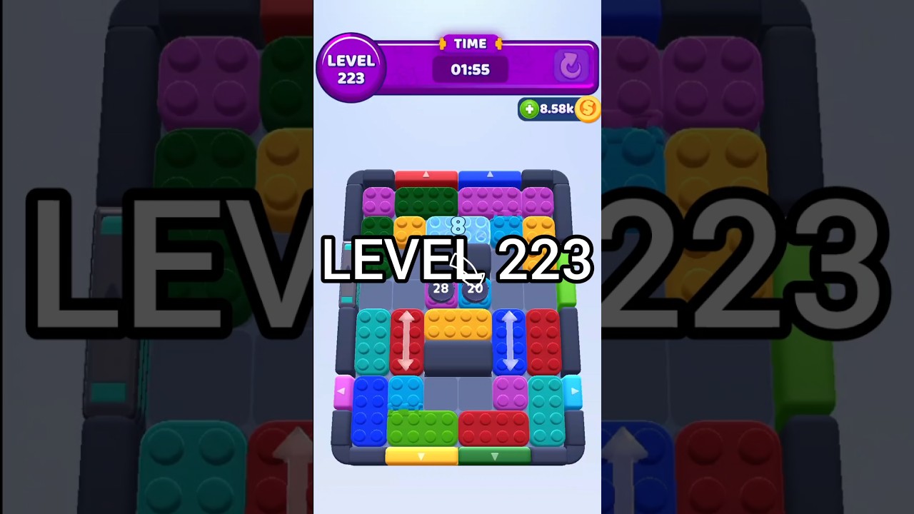 Color Block Jam 223.  