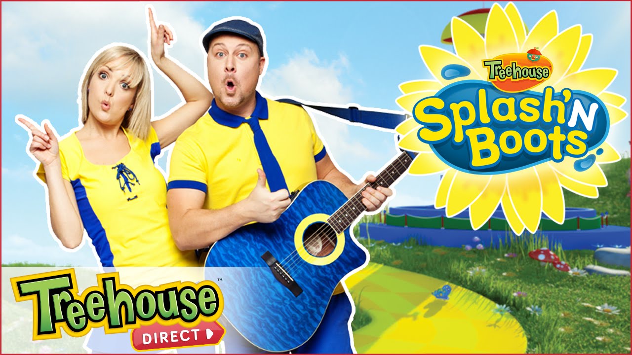 Splash'N Boots Spring Songs for Kids by Treehouse Direct YouTube