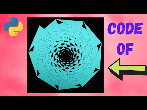 Peculiar design using Python | Odd design in Python | Design in turtle | Python design || 26 ||
