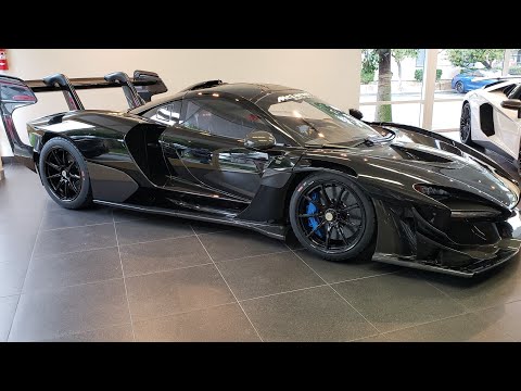 SENNA GTR EXPOSED CARBON at Lamborghini Newport Beach!!!