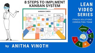 #leanmanufacturing : 8 Steps to implement #kanban system