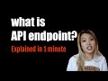 api endpoints tutorial - YouTube