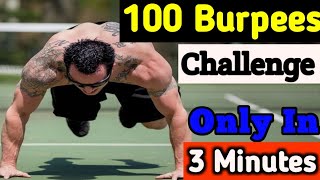 100 Burpees Only in 3 Min Challenge 😱| @Champion Rajnish