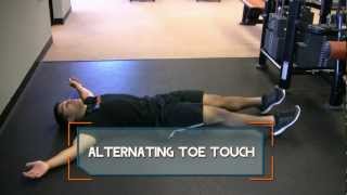 Alternating Toe Touch