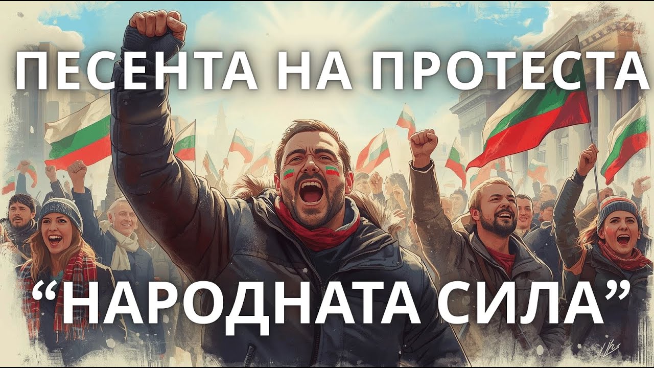ПЕСЕНТА НА ПРОТЕСТА | НАРОДНАTA СИЛА | БЪЛГАРИЯ СРЕЩУ МАФИЯТА