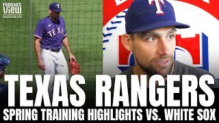Texas Rangers vs. Chicago White Sox Spring Training Highlights | Nathan Eovaldi Final Preparations