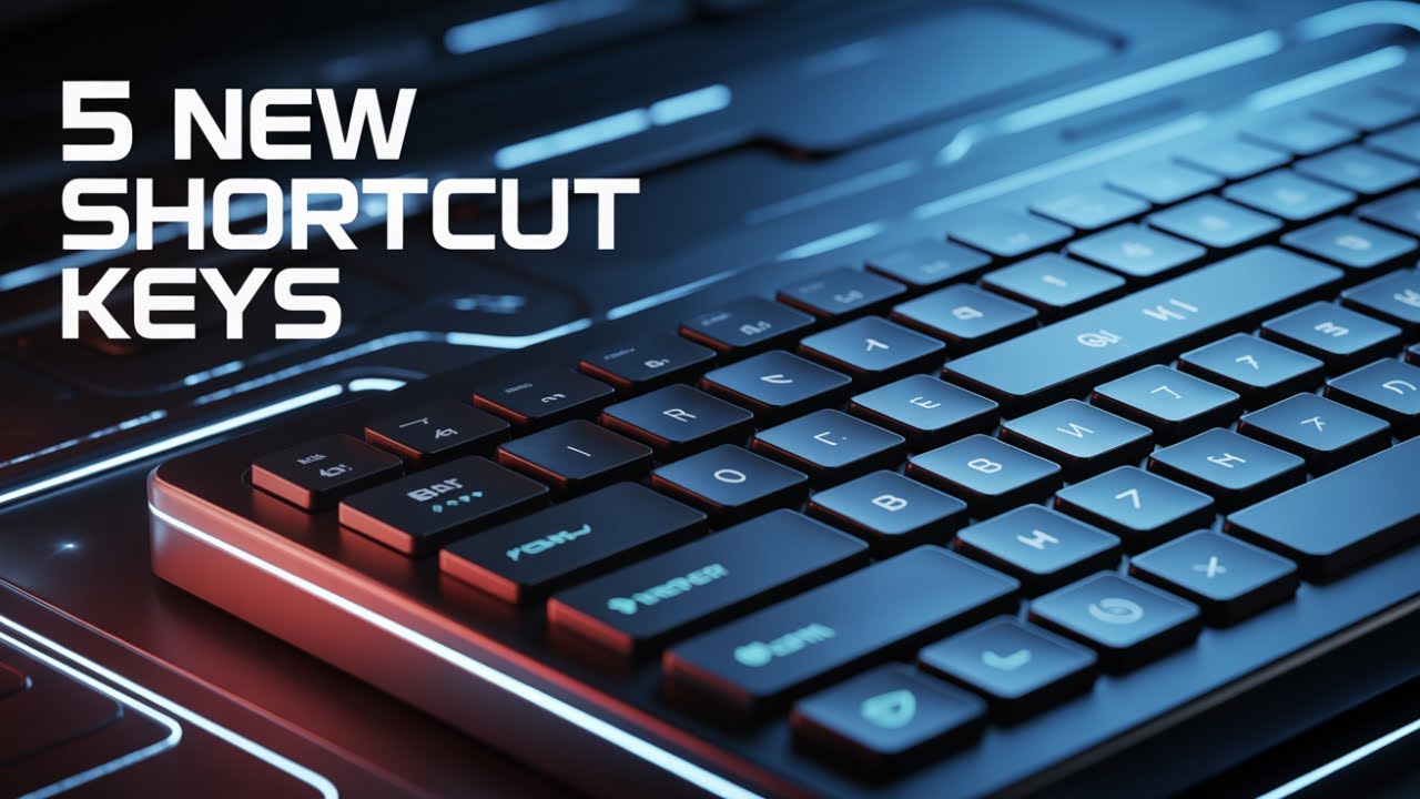 “5 Very New Shortcut Keys You Need in 2025 | Hidden Windows Shortcuts ...