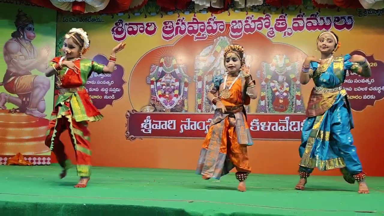 Jaashrita Dance Performance at venkateswara Swamy temple in Eluru 2