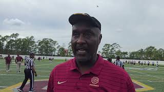 Three and out segment with Bethune-Cookman Head Coach Raymond Woodie Jr. on 09/27/2025