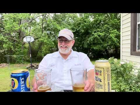Coors Banquet 5.0% Abv compared to Fosters Lager 5.0%Abv # The Beer Review Guy