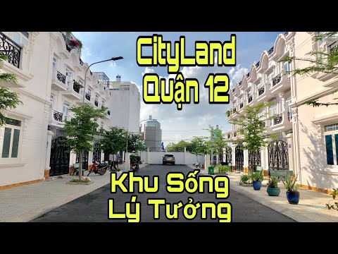 Video Bán nhà quận 12 TPHCM |Khu nhà lầu chuẩn Cityland vip... - YouTube